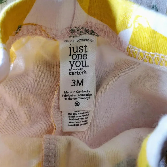 Just One You Made By Carter's Lemon Newborn Baby Bundle Size NB & 3M - Picture 4 of 11